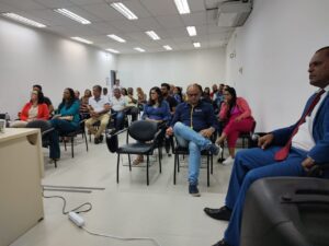 AMPESBA realiza reunião da diretoria executiva, associados e convidados.